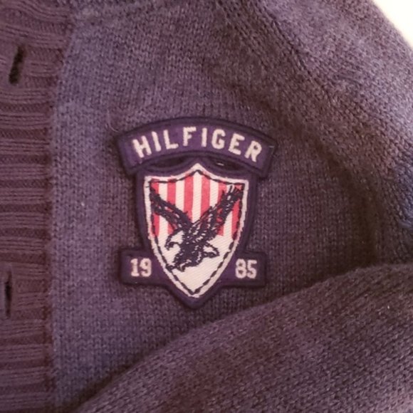 Tommy Hilfiger Baby Boy's Button Up Hoodie - Picture 3 of 5